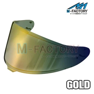 Casco de carreras dorado visera protector tintado para Shoei X-15 X-Fifteen X-SPR PRO - Imagen 1 de 3