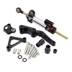 KIT AMMORTIZZATORE DI STERZO CON STAFFA PER DUCATI MONSTER 696/796 GRIGIO - Imagen 1 de 1