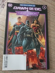 Cubierta Fabok 2023 FCBD Dawn of DC Knight Terrors vista previa especial - Imagen 1 de 8