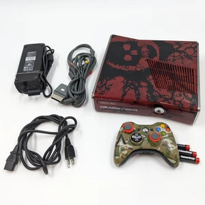 Microsoft Xbox 360 S Collectors Edition Gears of War Console 320GB (1439) RFB - Picture 1 of 9