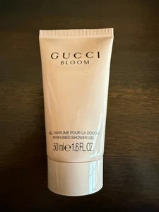 Loción corporal perfumada Gucci Bloom 1,6 fl. oz 50 ml tamaño de viaje diseñador floral - Imagen 1 de 6