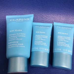 CLARINS SOS Hydra Refreshing Hydration Mask Bundle SEE DESCRIPTION - Picture 1 of 4