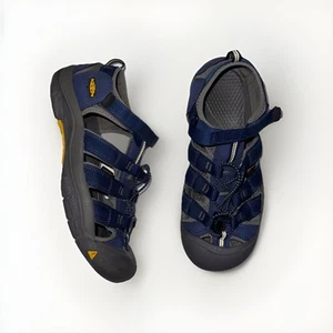 KEEN Newport H2 Men’s Sandals Size 7 Blue Hiking Washable Hybrid Shoes - Picture 1 of 9