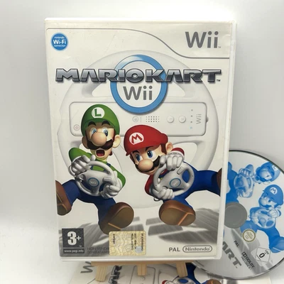 MARIO kart WII nintendo MULTIGIOCATORE PAL EUR originale ITALIANO ITA - Imagen 1 de 4