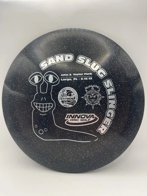 Sello de golf Innova Champion Domey metal escamas negro Sidewinder 175 g disco plateado Foto 1 de 4