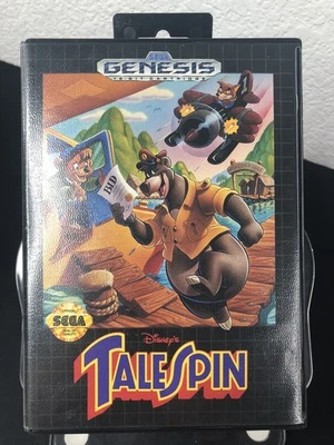 Tail Spin Sega Genesis CiB 1992 Disney Animated Action Official Authentic Retro  - Image 1 of 4