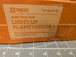 KiwiCo Tinker Crate Make Your Own LIGHT-UP PLANETARIUM Stem Kit New Star 9-14  - Picture 1 of 5
