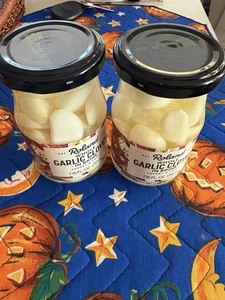 2 x GLÄSER Roland ganze Nelke Knoblauch in Salzlake 7,16 Unzen Grippe Immun Gesundheit Wohlbefinden - Bild 1 von 4
