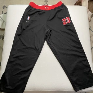 Vintage Chicago Bulls Pants Mens 2XL NBA Basketball Tearaway Snap Nike Jordan 23 - Picture 1 of 16