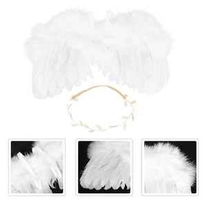 1 Set Blätter Stirnband Dekore Mädchen Weihnachten Kostüm Foto Requisite - Bild 1 von 12