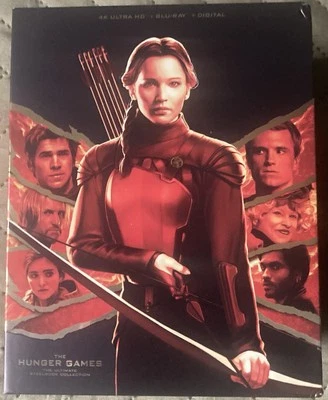 The Hunger Games 4-Movie Collection 4K Ultra HD Blu-ray Steelbook - Image 1 of 4