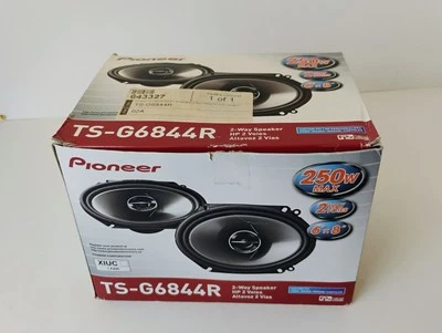 PIONEER TS-G6844R 250W 2-WAY COAXIAL SPEAKERS PAIR Q9028 - Image 1 of 4