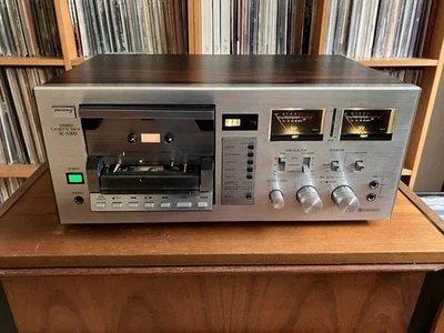 Deck de fita estéreo SANSUI SC-5300 2 cabeças vintage 1979 Hi Fi funciona muito bem!! - Imagem 1 de 4