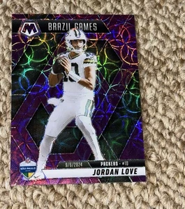 2025 Jordan Love - Panini Mosaic - Purple Scope - Packers #265 Costco Exclusive - Bild 1 von 8