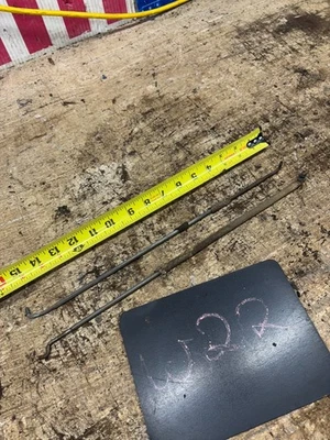 1973 1979 Ford Truck F150 BRONCO F250 F350 RH LH DOOR LATCH HANDLE RODS LINKAGES - Image 1 of 4