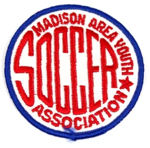 MINT Madison Area Youth Soccer Association Patch Wisconsin WI 3" - Picture 1 of 2
