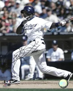 Signiertes 8x10 MIKE CAMERON San Diego Padres handsigniertes Foto - COA - Bild 1 von 1