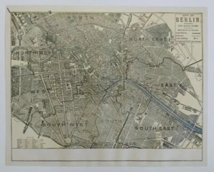 1897 City of Berlin Map - Picture 1 of 1