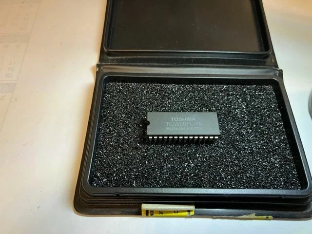 TOSHIBA SRAM TC5565PL-15 5V 64K-bit 8K DIP-28 UK STOCK x2pcs