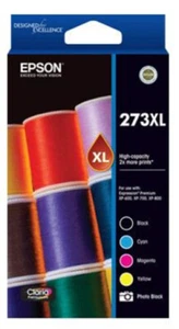 Epson 273XL 1 x Black, Photo Black, Cyan, Magenta, Yellow Ink Cartridge (Orig... - Picture 1 of 1