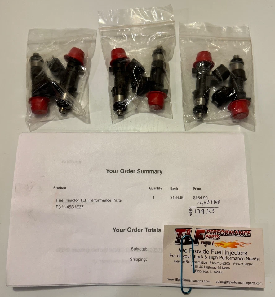 Juego de 6 inyectores de combustible de alto rendimiento para Ford Explorer 2002-2010 Foto 1 de 1