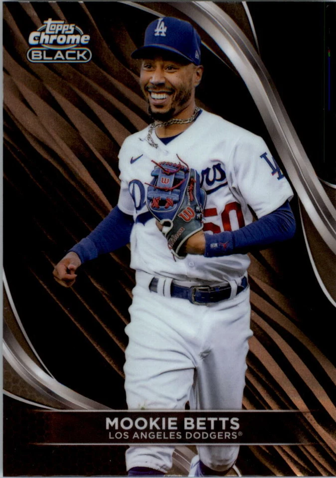 2024 Topps Chrome Black Baseball Card Pick (Base) - Image 1 of 1