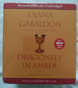 Outlander (Gabaldon) Ser.: Dragonfly in Amber by Diana Gabaldon 2006 33 disc set - Picture 1 of 4