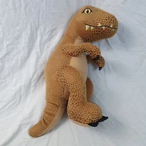 Build a Bear Jurassic World T-REX Dinosaur Soft Cuddly Teddy Toy Retired 20" - Picture 1 of 12
