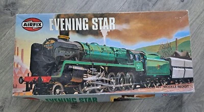 Airfix evening star train scale model construction set collectable vintage 1970s - Image 1 of 4