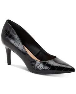 Alfani Women's Jeules Padded Insole Slip on Pumps, Black Size 7.5M - Picture 1 of 1