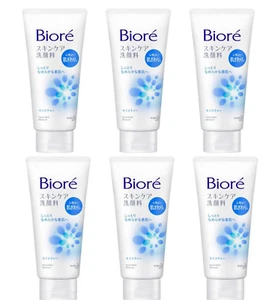 Kao Biore Skin Care Face Wash Cleanser Facial Foam Moisture type 130g ✖️6pcs - Picture 1 of 2