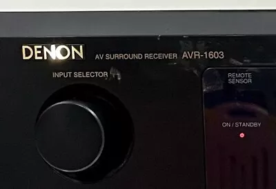 Denon AVR-1603 400W 5.1 Channel AV Audio Video Surround Receiver - Image 1 of 4