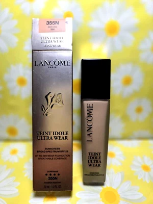 Lancome Teint Idole Ultra Wear Breathable Foundation SPF 25 355N EXP 08/24 - Image 1 of 4