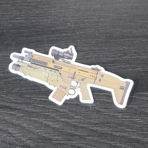 Calcomanía de vinilo adhesiva para computadora portátil pistola rifle de asalto - #12 - Imagen 1 de 2