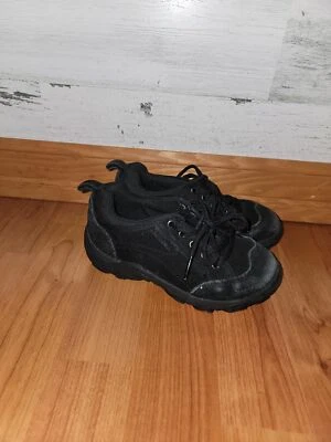 Sapatos de caminhada/trilha ao ar livre Merrell camurça preta meninos criança tamanho 11 - Imagem 1 de 4