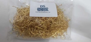 2/0 Gold Wide Gap Hooks 500pcs Kahle Fluke Flounder Shiner Widegap - Picture 1 of 5