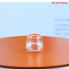 1:12 Dollhouse Mini Glass Bottle Water Cup Vase Tiny Jar Vials Kitchen Decor Li