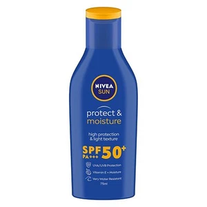 NIVEA Sunscreen Lotion, Sun Protect and Moisture (SPF 50), 75 ml - Picture 1 of 4