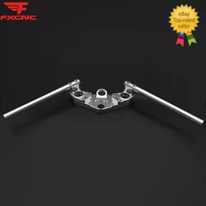 For Ninja 300R 250R Front CNC Lowering Triple Tree Upper Top Clamp Handlebar Kit - Picture 1 of 8