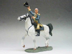 AR033 George Washington 1:30 figure Horse back King Country AR33 general diorama - Picture 1 of 1