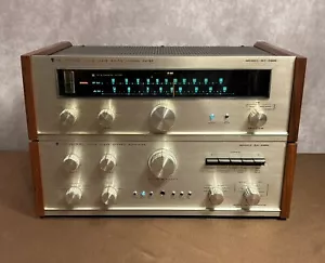 Kenwood Amplificatore Stereo Stato Solido KA-6000 & KT-7000 Sintonizzatore AM/FM Set 1969~LEGGI - Foto 1 di 24