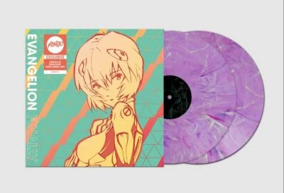 Evangelion Finally Translucent Purple Marble Colored Vinyl 2XLP Mondo Edition - Image 1 of 4