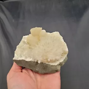 Scolecite and Stilbite Crystals 522g 10.5cm India Zeolite Mineral Specimen - Picture 1 of 13