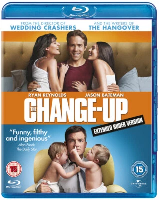 The Change-up Blu-ray (2012) Ryan Reynolds, Dobkin (DIR) cert 15 Amazing Value - Image 1 of 2