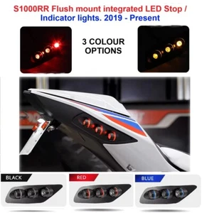 S1000RR Tail Lights Flush Mount LED Brake Stop Lights Indicator 2019 - Present - Picture 1 of 16