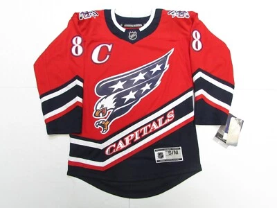 CAMISETA DE HOCKEY RETRO INVERSA OVECHKIN WASHINGTON CAPITALES **JUVENTUD S/M** Foto 1 de 3