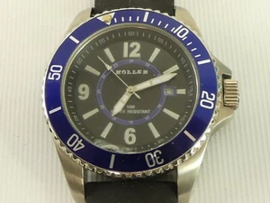 (refW86) Gent's Holler Diver's Watch New Battery - Picture 1 of 4