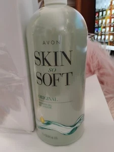 GEL DE DUCHA ORIGINAL AVON SKIN SO SO SOFT TAMAÑO JUMBO CON BOMBA INCLUIDA 33,8 OZ A2 - Imagen 1 de 2