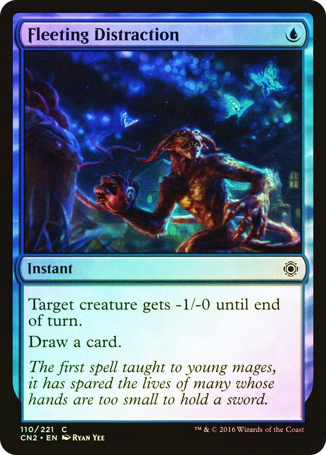 MTG FOIL Fleeting Distraction  - Conspiracy: Take the Crown #110 - Image 1 of 1