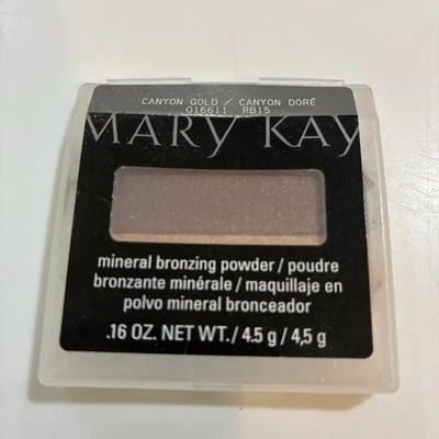 Mary Kay MINERAL BRONZING POWDER - Canyon Gold - Contour New Discontinued - Image 1 of 2